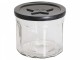 Skleněná dóza s černým víčkem French Jam - Ø 13*11 cm Chic Antique