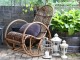 Přírodní ratanové houpací křeslo Old French - 58*106*100 cm Chic Antique