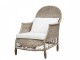 Přírodní ratanové křeslo Old French chair - 76*110*100 cm Chic Antique