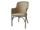 Antik dřevěná židle s výpletem a opěrkami Old French chair - 56*56*91 cm Chic Antique