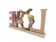 Velikonoční dekorace králíků Love - 19*3*9 cm Clayre & Eef