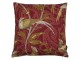 Vínový čtvercový polštář s ptáčky Paisley bird red - 45*45*10cm Mars & More 