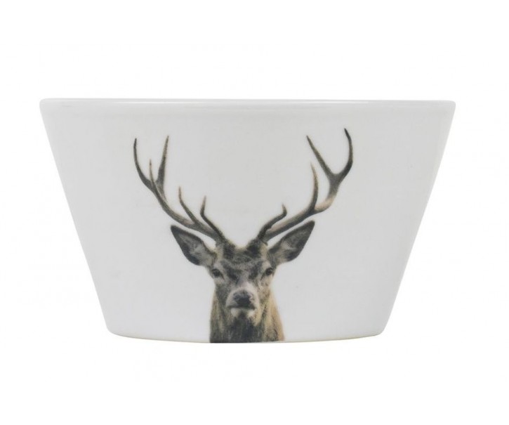 Porcelánová miska s jelenem Red Deer - Ø13*7,5cm Mars & More 