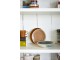 2ks mlhová zelená větší miska /talíř 70s mist - Ø 22*5cm HKLIVING