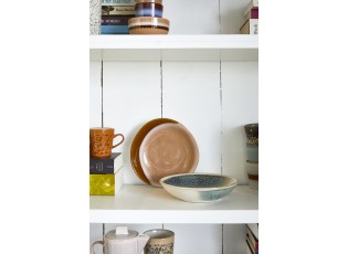 2ks mlhová zelená větší miska /talíř 70s mist - Ø 22*5cm 