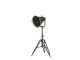 Šedá stojací lampa na trojnožce s bronzovou patinou Damyan - 35*30*77 cm/40W Light & Living