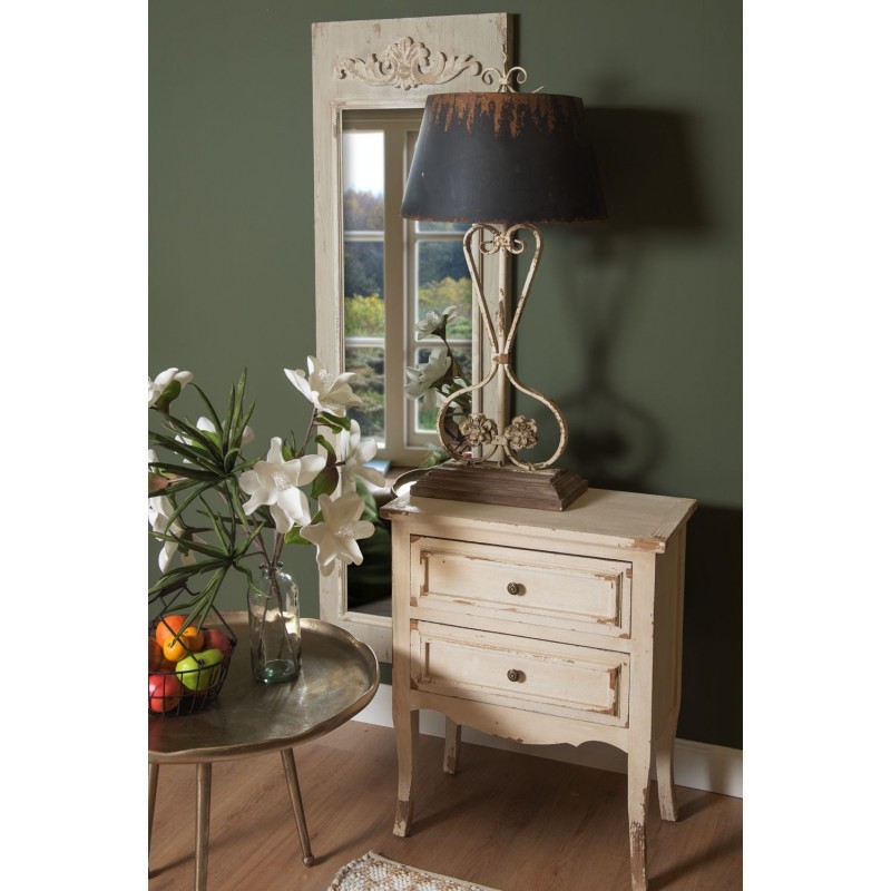Vintage stolní lampa s patinou Tristram - 48*48*105 cm E27/max 1*60W Clayre & Eef Vintage stolní lampa s patinou Tristram - 48*48*105 cm E27/max 1*60W Clayre & Eef