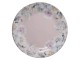 Porcelánový dezertní talířek s květinami Flowers - Ø 18*2 cm Clayre & Eef
