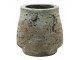 Béžový betonový květináč Mosse - Ø 14*14 cm Clayre & Eef