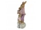Dekorace Králičí rodinka - 11*6*18 cm Clayre & Eef