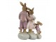 Dekorace Králičí rodinka - 11*6*18 cm Clayre & Eef