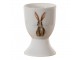 Kalíšek na vajíčko Rustic Easter Bunny - Ø 4*6 cm Clayre & Eef
