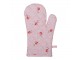 Růžová bavlněná chňapka - rukavice s růžemi Dotty Rose - 18*30 cm Clayre & Eef
