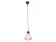 Závěsná lampa Tiffany FlowerArc pink - 18*15*115 cm E14/max 1*25W Clayre & Eef
