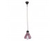 Závěsná lampa Tiffany FlowerArc pink - 18*15*115 cm E14/max 1*25W Clayre & Eef