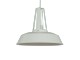 Krémové závěsné kovové retro světlo Industria Shiny cream - Ø 36 *32 cm Collectione