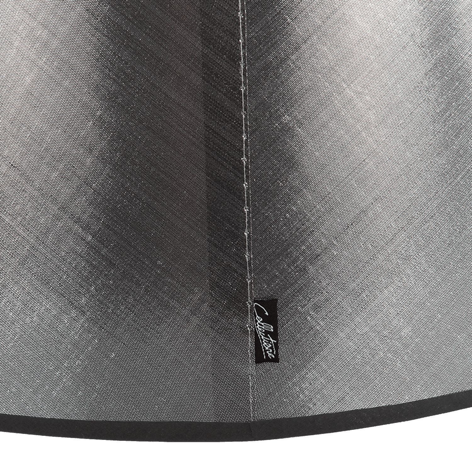 Stříbrno-černé stínidlo Azzuro drum - Ø50cm*25/ E27 Collectione Stříbrno-černé stínidlo Azzuro drum - Ø50cm*25/ E27 Collectione