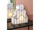 Stolní lampa Tiffany v neobvyklém tvaru Crame - 30*4*25 cm Clayre & Eef
