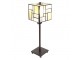 Stolní lampa Tiffany Cubio - 13*13*18 cm E14/max 1*25W Clayre & Eef