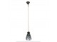 Závěsná Tiffany lampa modré kamínky BlueEye - Ø 15*115 cm E14/max 1*25W Clayre & Eef