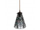 Závěsná Tiffany lampa modré kamínky BlueEye - Ø 15*115 cm E14/max 1*25W Clayre & Eef