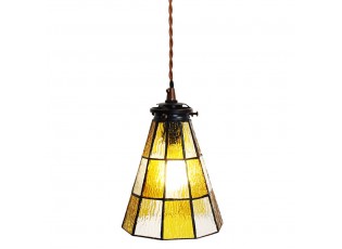 Závěsná Tiffany lampa Chessboa - Ø 15*115 cm E14/max 1*25W