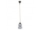 Bílá závěsná tiffany lampa Joanne - Ø 15*115 cm E14/max 1*25W Clayre & Eef