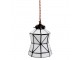 Bílá závěsná tiffany lampa Joanne - Ø 15*115 cm E14/max 1*25W Clayre & Eef