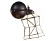 Bílá nástěnná tiffany lampa Cubi - 17*12*23 cm E14/max 1*40W Clayre & Eef