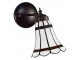 Nástěnná lampa Tiffany s bílým stínidlem BrownLine - 17*12*23 cm E14/max 1*40W Clayre & Eef