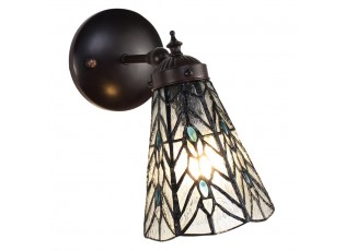Nástěnná lampa Tiffany Venne grey - 17*12*23 cm E14/max 1*40W
