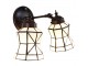 Nástěnná lampa Tiffany s bílými stínidly Joanne - 30*23*23 cm E14/max 2*25W Clayre & Eef