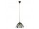 Zelený závěsný Tiffany lustr ve tvaru květu Hiede - Ø 31*107 cm E27/max 1*40W Clayre & Eef