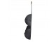 Černá antik kovová nástěnná police se 4mi boxy - 35*41*66 cm Clayre & Eef