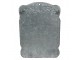 Černá antik poštovní schránka s květy Country Courier - 26*10*35 cm Clayre & Eef