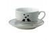 Porcelánový šálek s podšálkem s ptáčky Love Birds - 12*9*7 / Ø14*2 cm / 220 ml Clayre & Eef