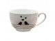 Porcelánový šálek s podšálkem s ptáčky Love Birds - 12*9*7 / Ø14*2 cm / 220 ml Clayre & Eef