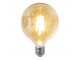 LED designová žárovka transparentní - 8 cm E27/4W Clayre & Eef