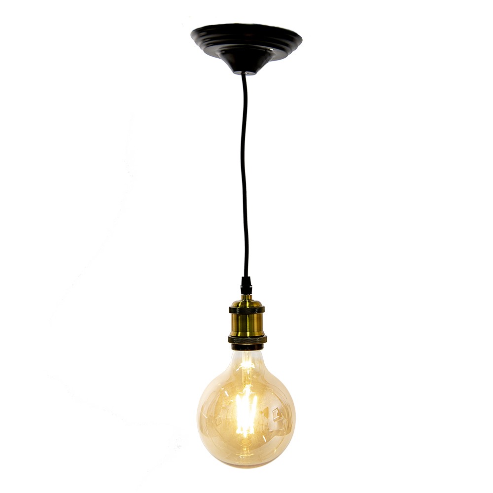 LED designová žárovka transparentní - 8 cm E27/4W Clayre & Eef LED designová žárovka transparentní - 8 cm E27/4W Clayre & Eef