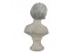 Béžová dekorační bysta ženy - 14*9*27 cm Clayre & Eef