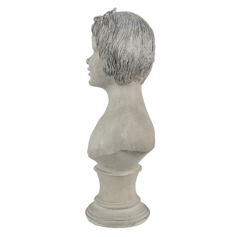 Béžová dekorační bysta ženy - 14*10*25 cm Clayre & Eef Béžová dekorační bysta ženy - 14*10*25 cm Clayre & Eef