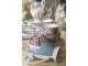 Porcelánový hrnek se zlatou linkou Peony Rosé - 11*8*10 cm / 300 ml Clayre & Eef