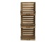Nástěnná dřevěná police na časopisy Magazine rack - 35*15*90 cm Chic Antique