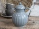 Šedá baňatá termoska 0,6l - 20*17*23 cm Chic Antique