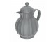 Šedá baňatá termoska 0,6l - 20*17*23 cm Chic Antique