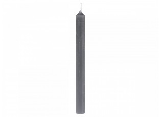 Granitová úzká svíčka Taper coal - Ø 1,2 *13cm / 2.5h