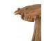 Přírodní odkládací stůl z teakového dřeva na kmeni Root teak - 107*78*105cm J-Line by Jolipa
