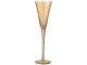 Jantarová sklenička na šampaňské Oil champagne - Ø 7*28 cm J-Line by Jolipa