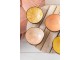Oranžová miska ve tvaru poloviny kokosového ořechu - Ø 14*7 cm J-Line by Jolipa
