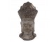 Hnědo-zlatá dekorace socha hlava Buddha - 12*9*22 cm Clayre & Eef
